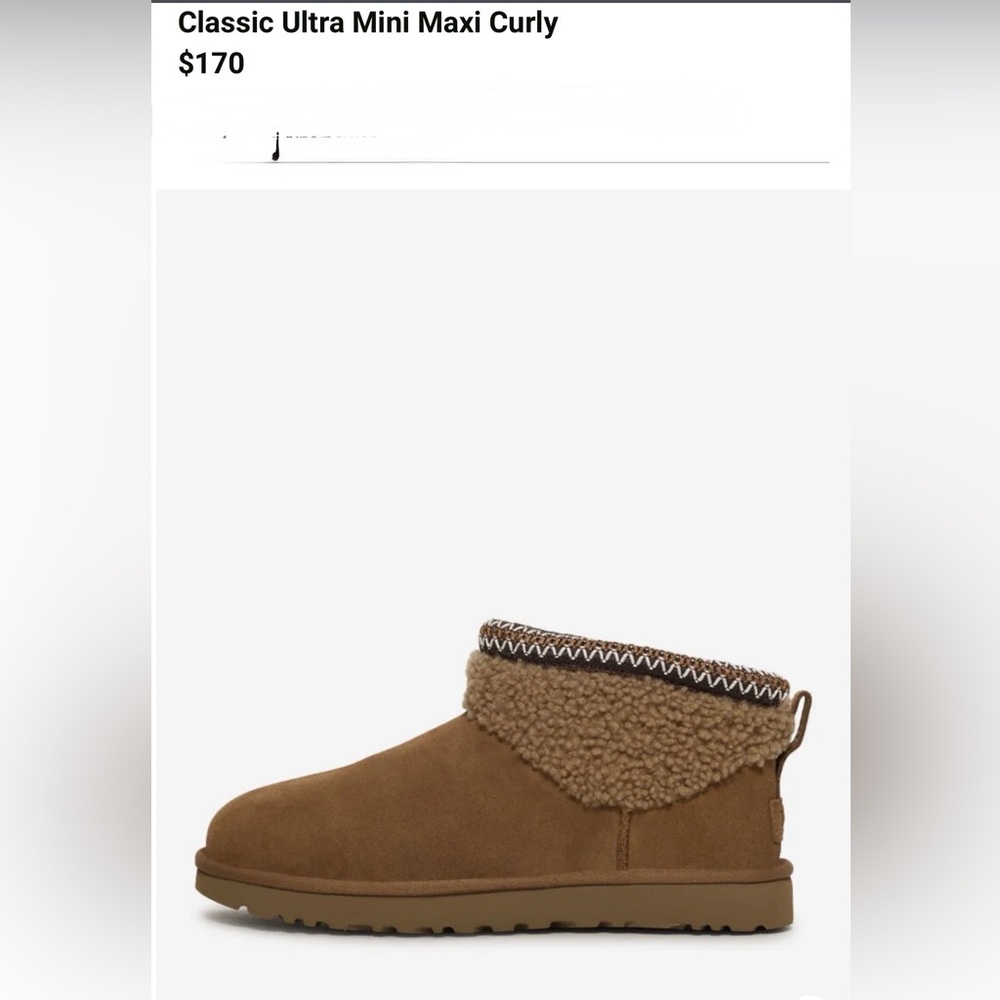 UGG Classic Ultra Mini Maxi Curly Women’s Boots